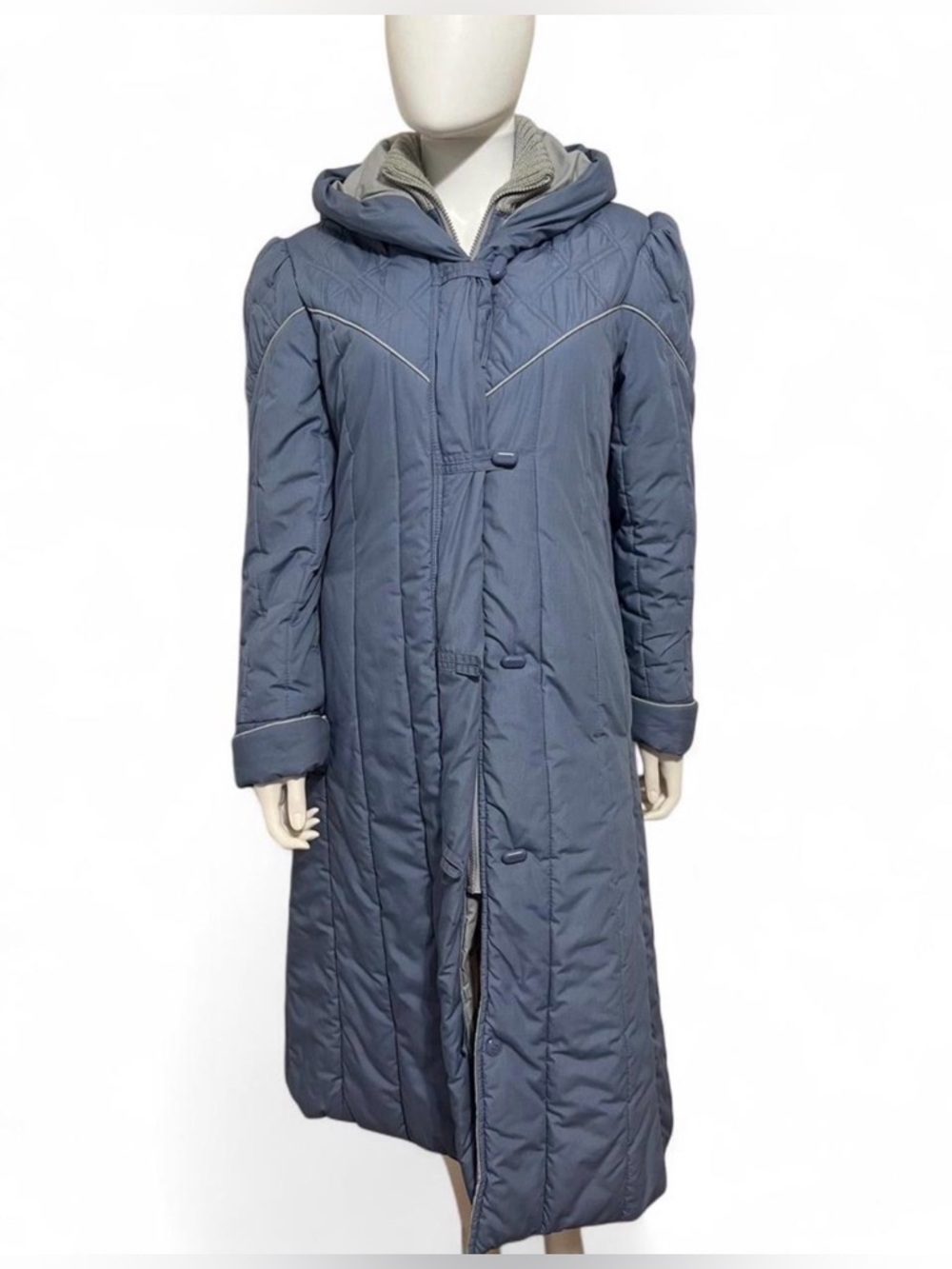 80’s vintage Women’s long puffer jacket